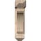 Ekena Millwork Legacy Arts and Crafts Smooth Bracket w/ Offset Brace, Douglas Fir, 5 1/2"W x 18"D x 22"H BKT0604X18X22LEC03SDF - alternate 3
